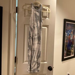 Zara tie dyed midi dress
